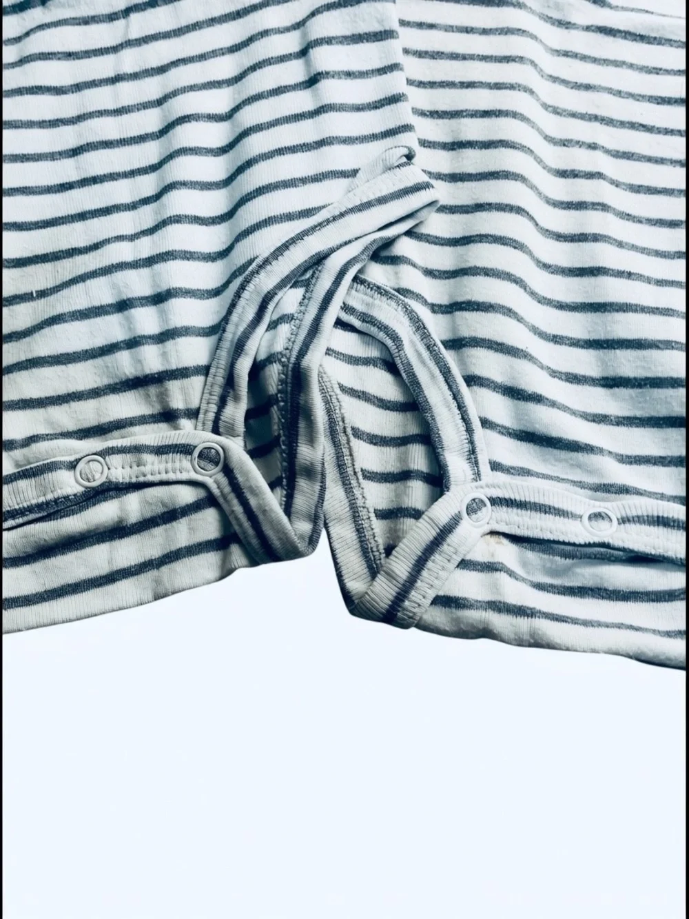 Carter’s cotton stripped onesie set 